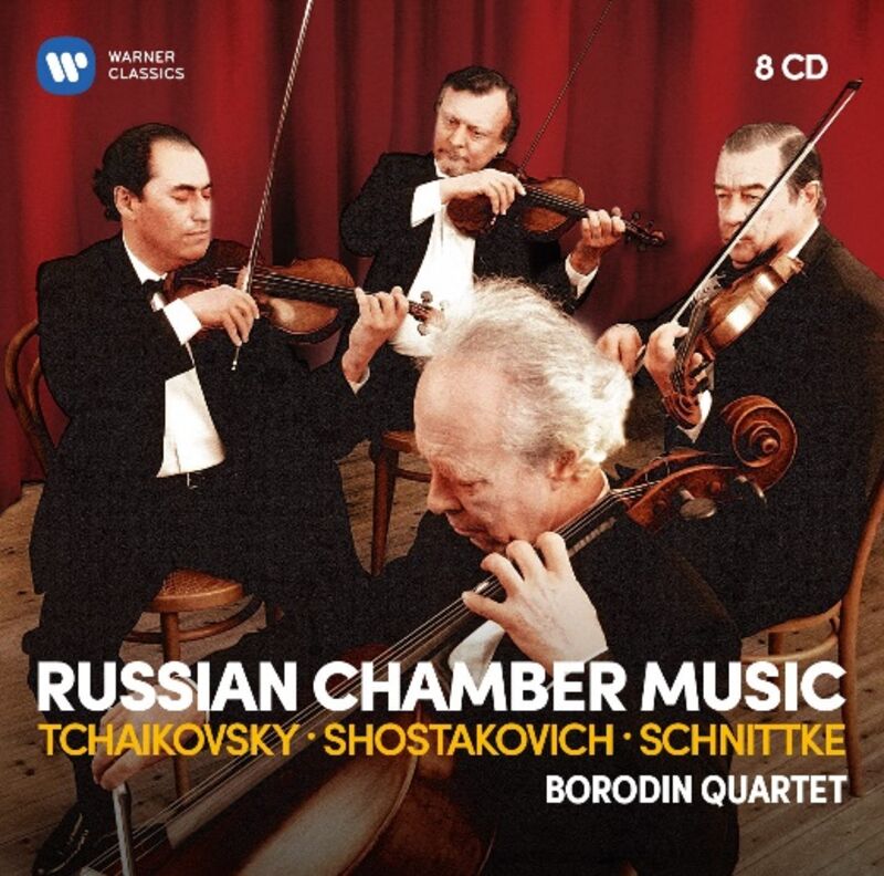 SHOSTAKOVICH, TCHAIKOVSKY: RUSSIAN CHAMBER MUSIC (8 CD) * BORODIN QUA