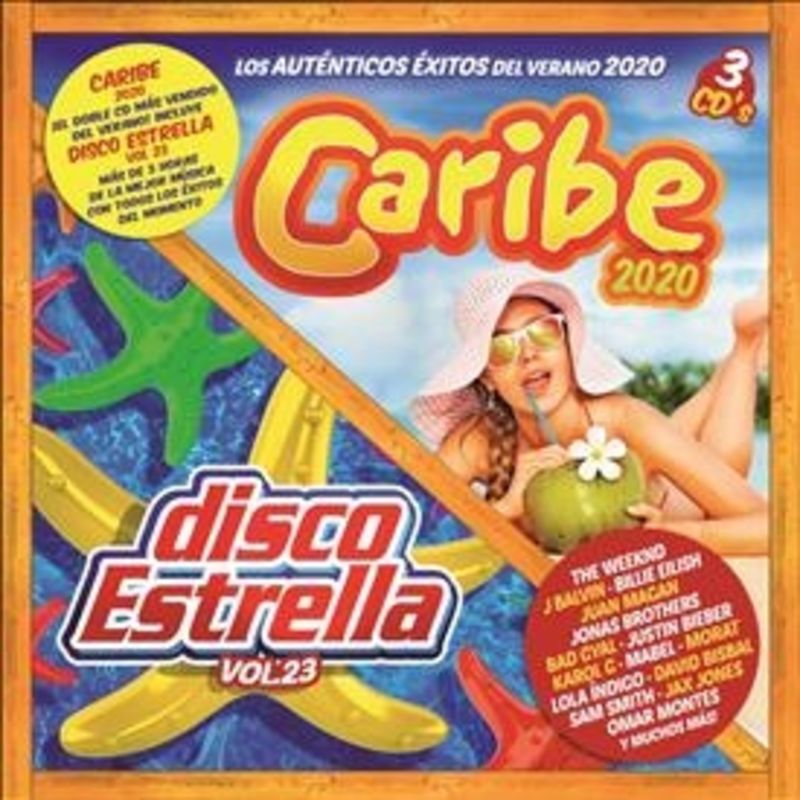caribe 2020 + disco estrella vol.23 (3 cd) - Varios