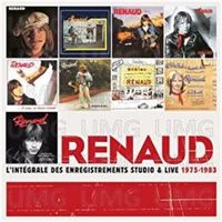 integrale des enregistrements studio et live 1975-1983 (10 cd) * rena - Renaud
