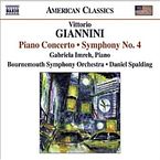 GIANNINI: PIANO CONCERTO / SYMPHONY Nº4 * DANIEL SPALDING