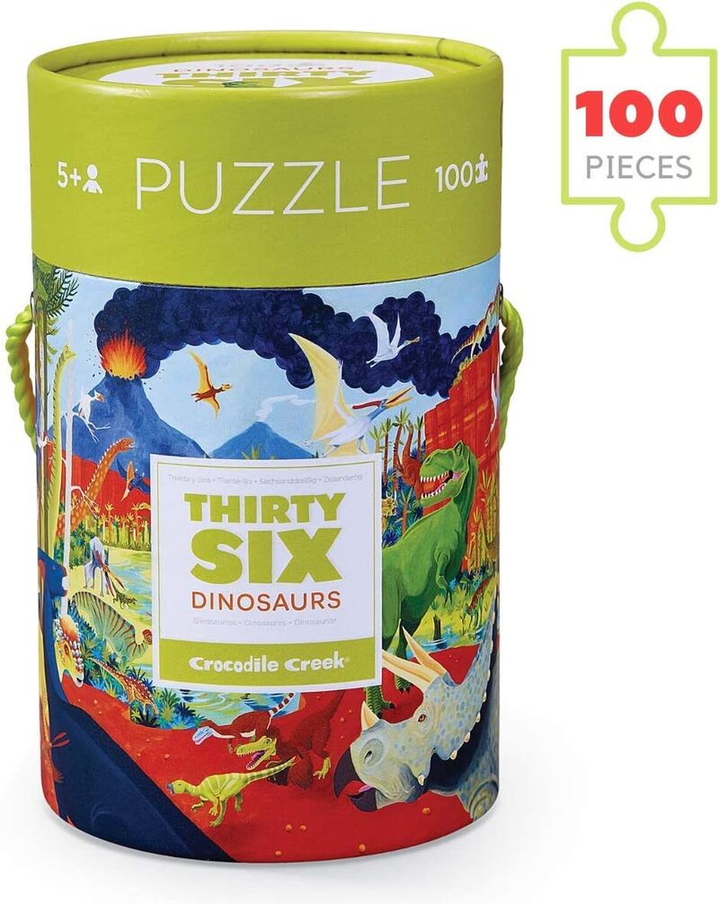 puzzle 100pc 36 dinosaurs r: 3840541