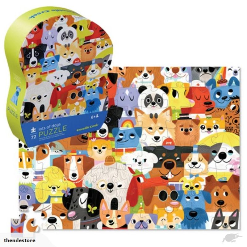 puzlle 72pc lots of dogs r: 3842168 - 