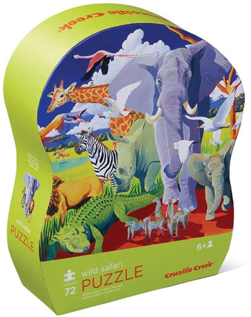 puzzle 72pc wild safari r: 3842171