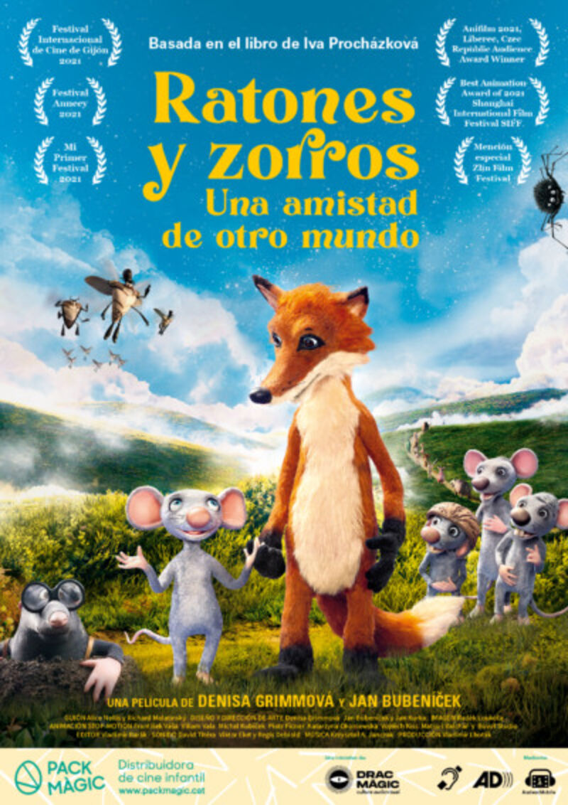 (DVD) RATONES Y ZORROS - UNA AMISTAD DE OTRO MUNDO (CAST / CAT)