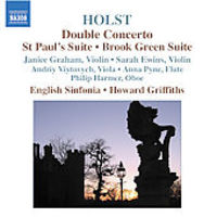 HOLST: DOUBLE CONCERTO, ST. PAUL'S SUITE, BROOK GREEN SUITE * GRIFFIT
