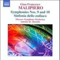 malipiero: sinfonia del zodiaco nºs 9 & 10 - Antonio De Almeida / Orqusta Sinfonica De Moscu