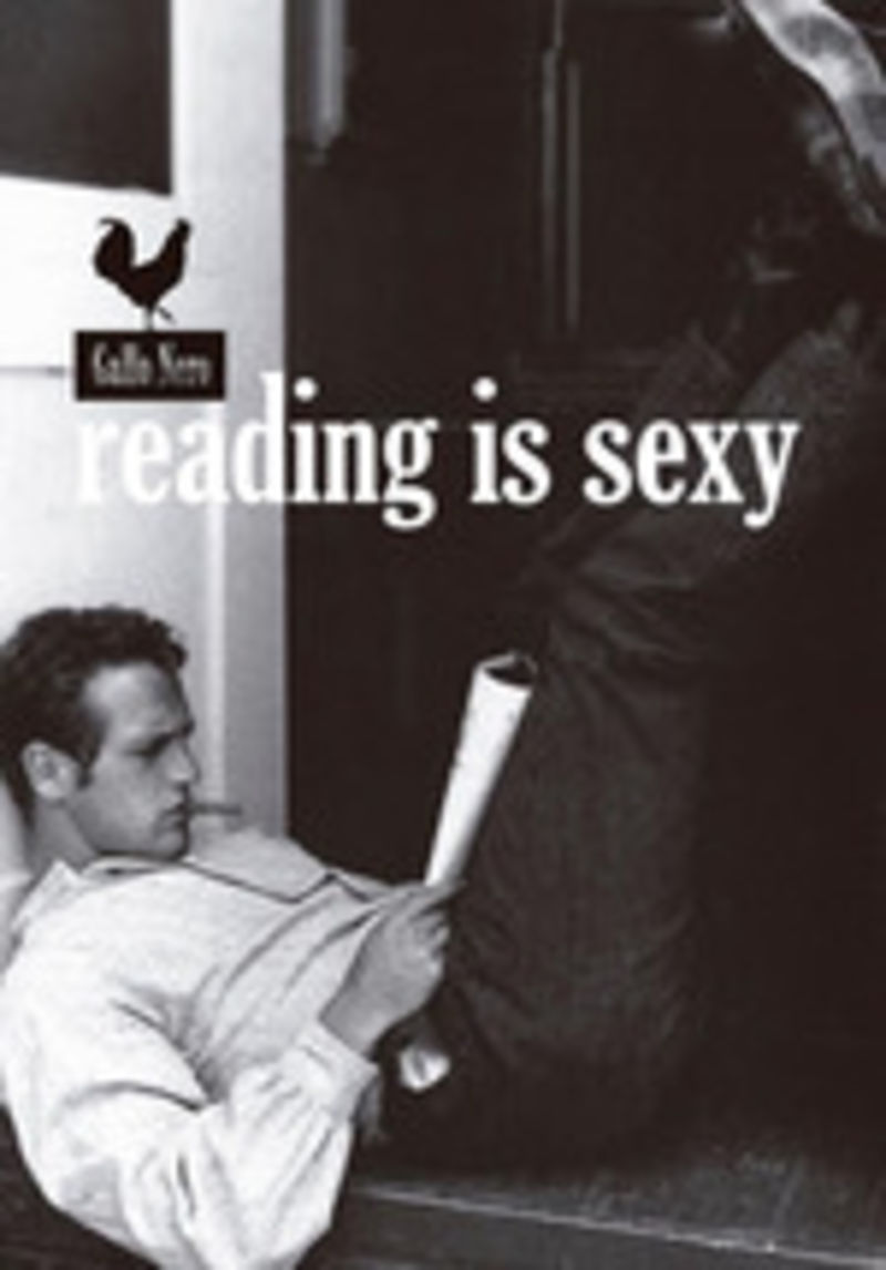 POSTER READING IS SEXY POL NEWMAN