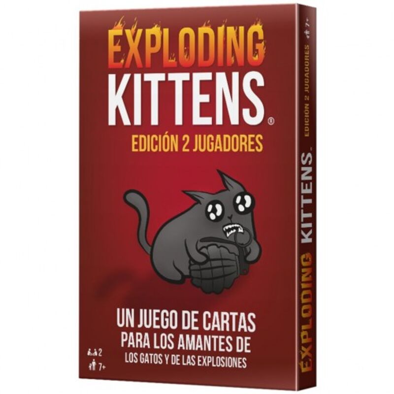 EXPLODING KITTENS - EDICION 2 JUGADORES