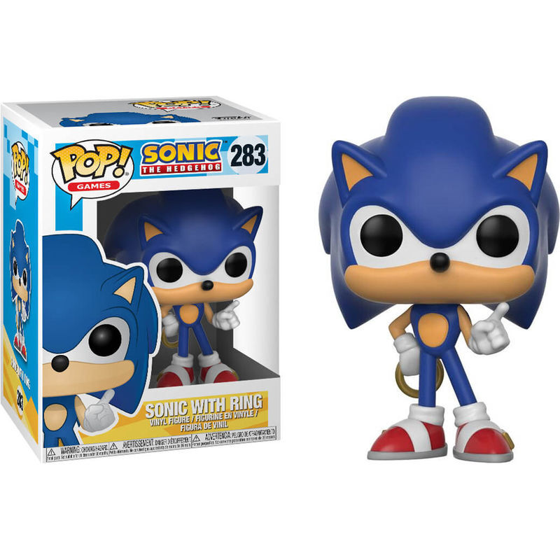 FIGURA POP SONIC WITH RING