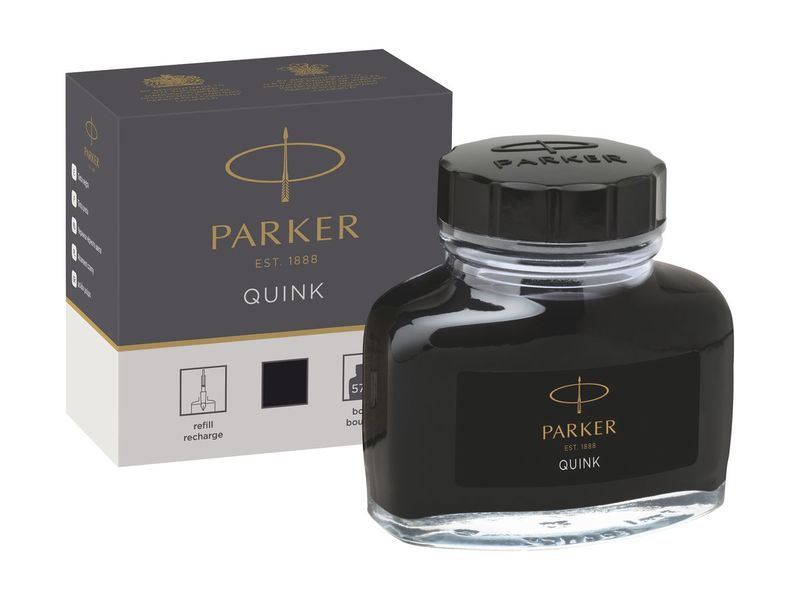 frasco tinta parker quink negro r: 1950375 - 