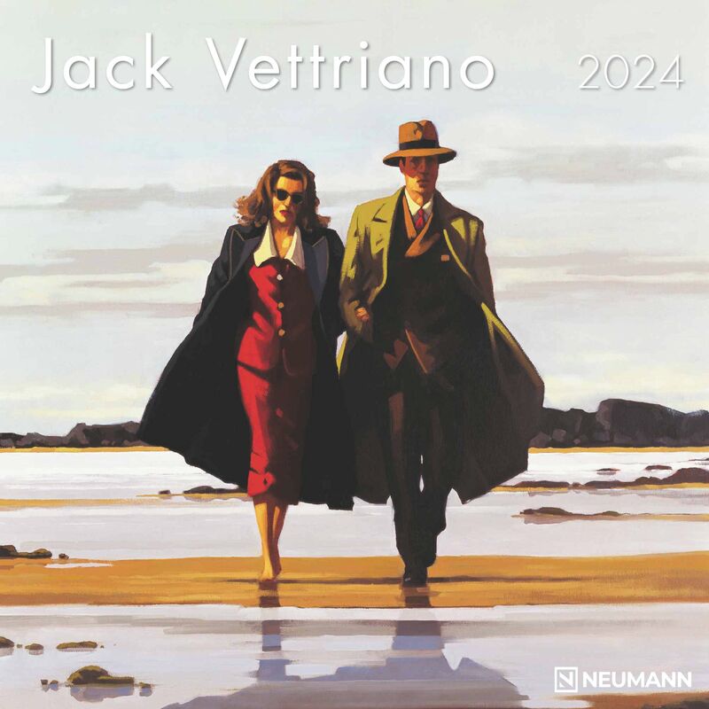 CALENDARIO 2024 - JACK VETTRIANO (30X30) (508680)