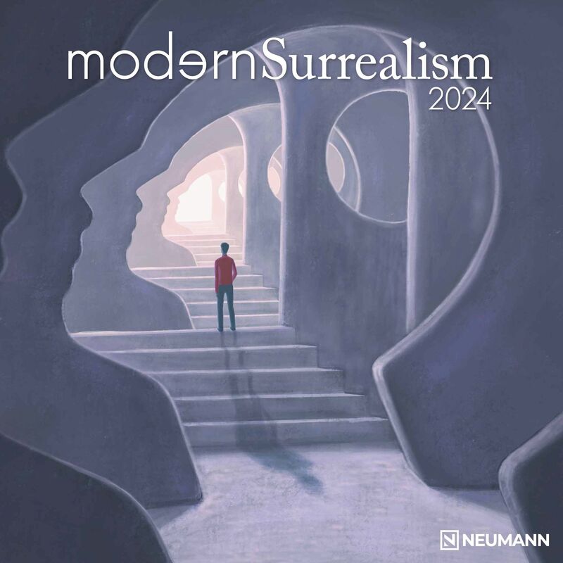 CALENDARIO 2024 - MODERN SURREALISM (30X30) (508683)