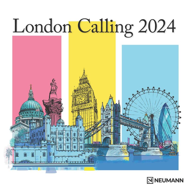 CALENDARIO 2024 - LONDON CALLING (30X30) (508694)