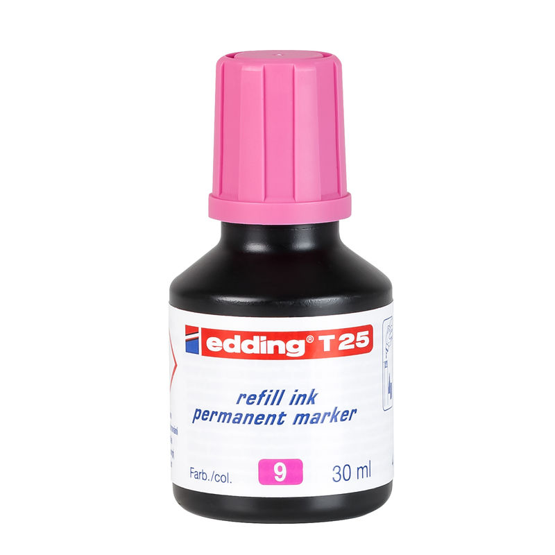 tinta edding fco. 25cc rosa r: t25-09 - 