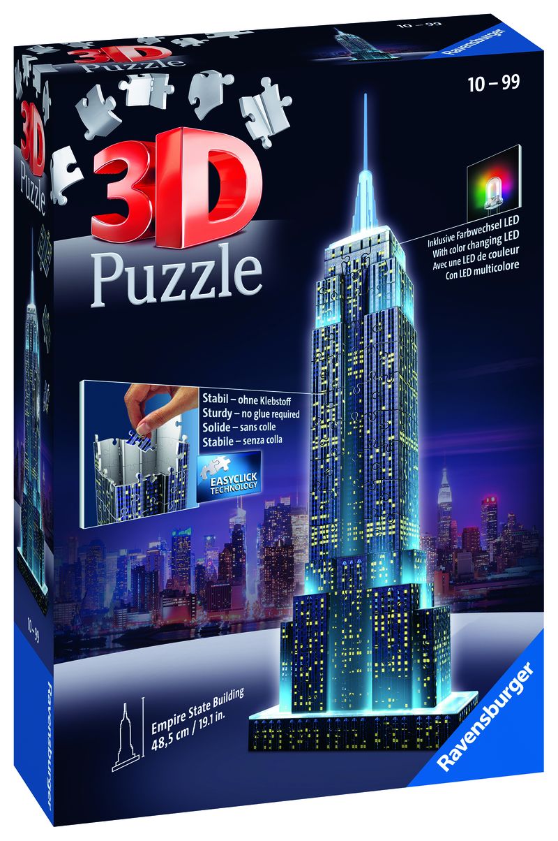 puzzle 3d * empire state building night edition
