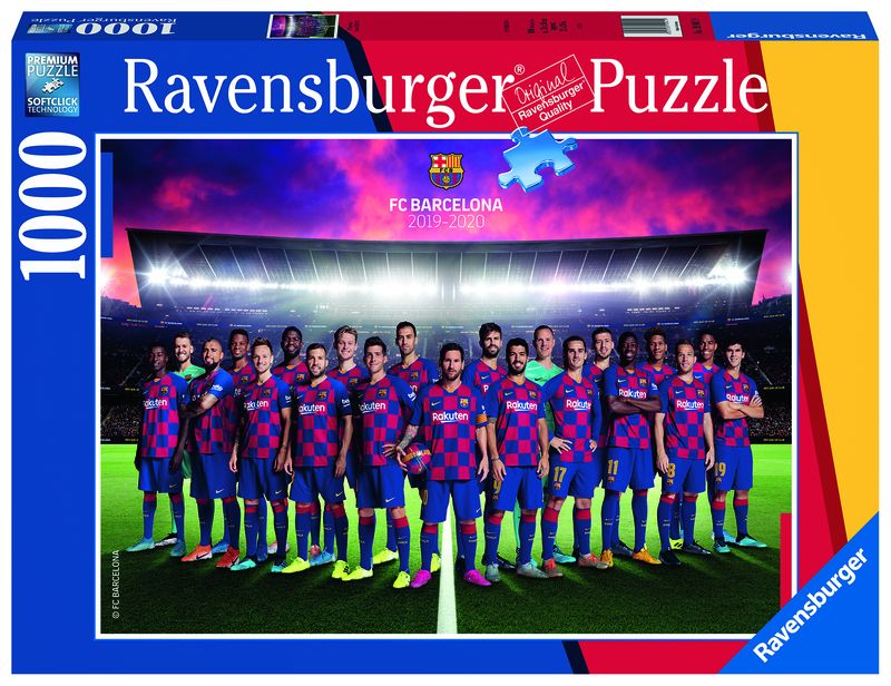 puzzle 1000 * fc barcelona season 2019-2020 - 