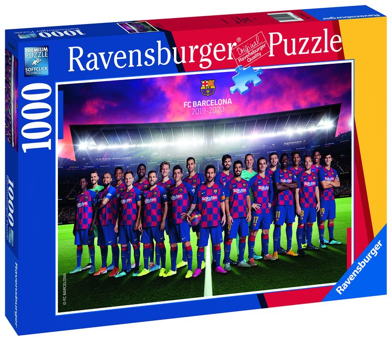 puzzle 1000 * fc barcelona season 2019-2020