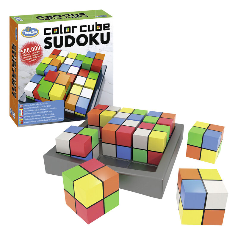 colour cube sudoku - 