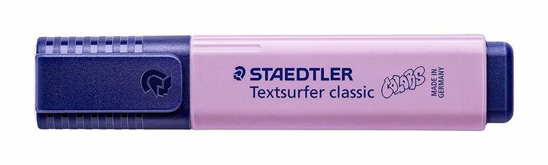 c / 10 marcador fluor. textsurfer 364 pastel lavanda - 