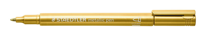 c / 10 marcador metalico oro r: 8323-11