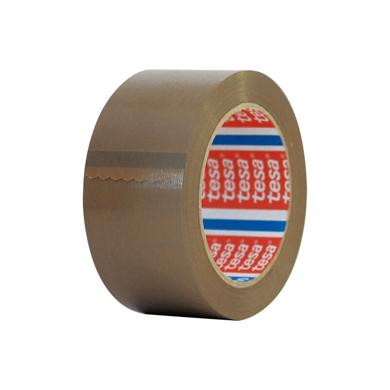 paq / 6 cintas tesapack 4024 poliolefina 66mx50mm marron