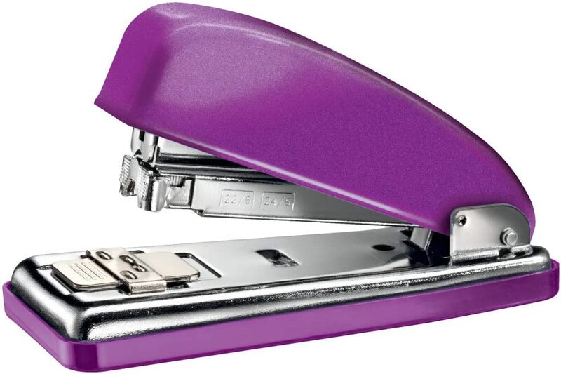 grapadora petrus modelo 226 wow violeta metalizado - 