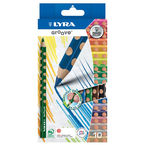 c / 10 lapices colores groove lyra r: 3811100