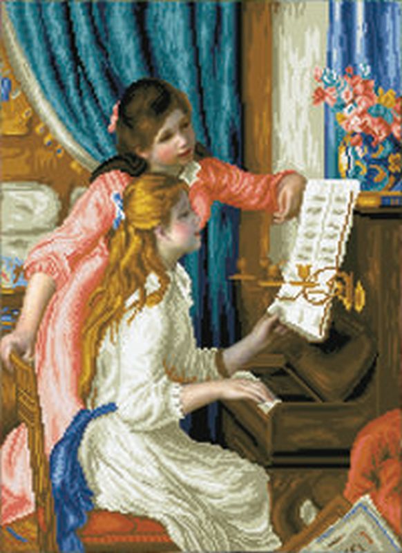 dd girl's at the piano (renoir)