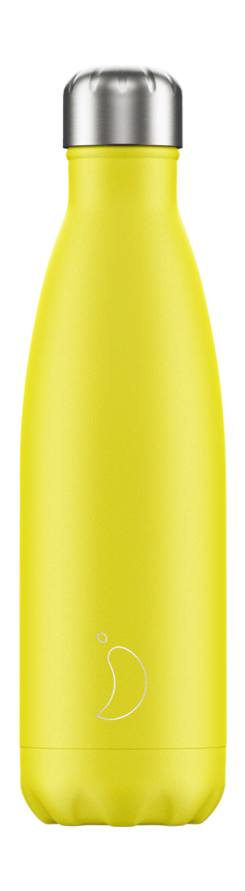 botella inox amarillo neon 500ml