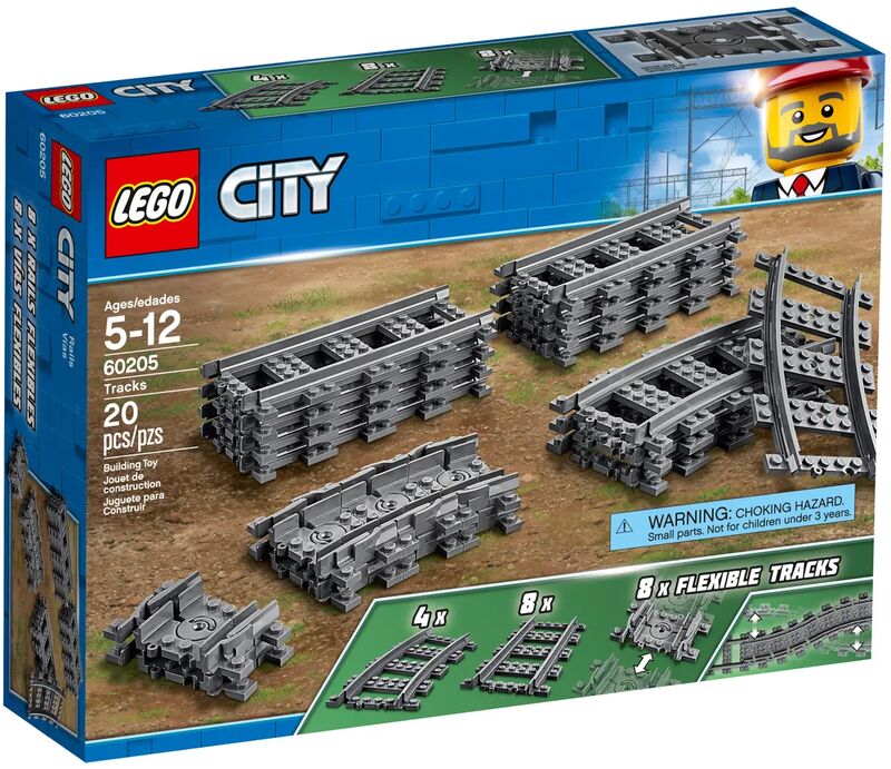 LEGO CITY * VIAS Y CURVAS R: 60205