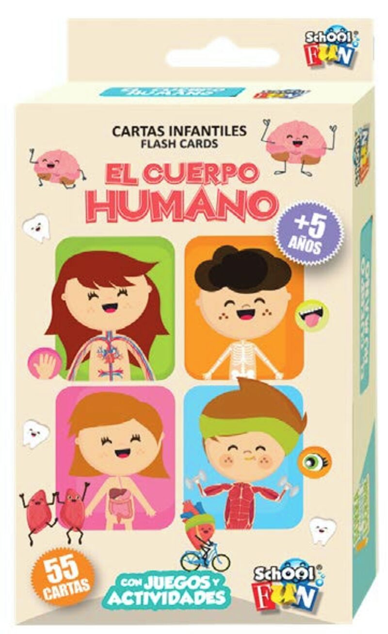 EL CUERPO HUMANO - CARTAS INFANTILES