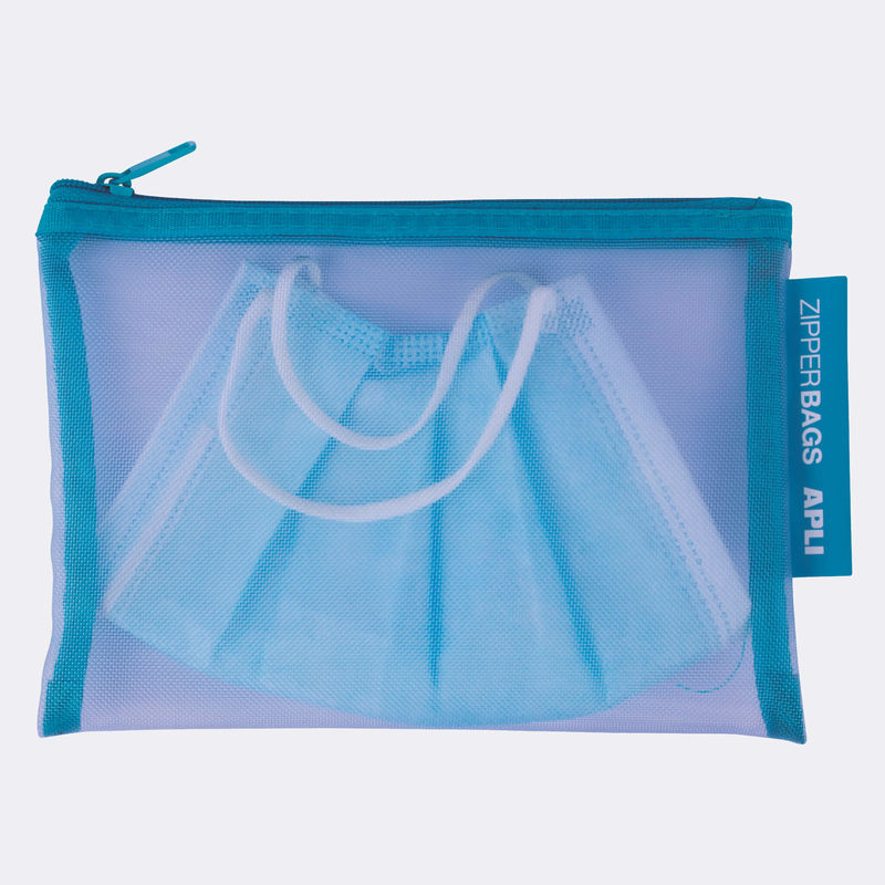bolsa zipper bag nylon a6 colores surtidos