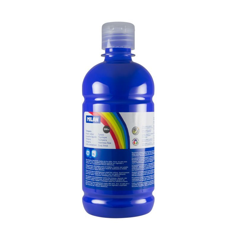 botella 500ml tempera azul ultramar