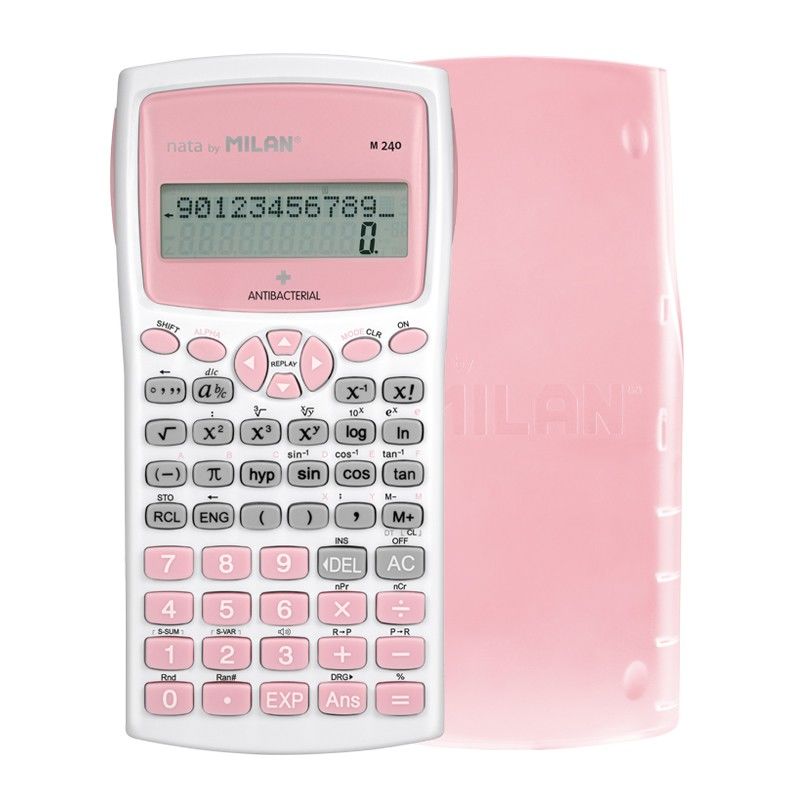 calculadora milan cientifica 240 rosa