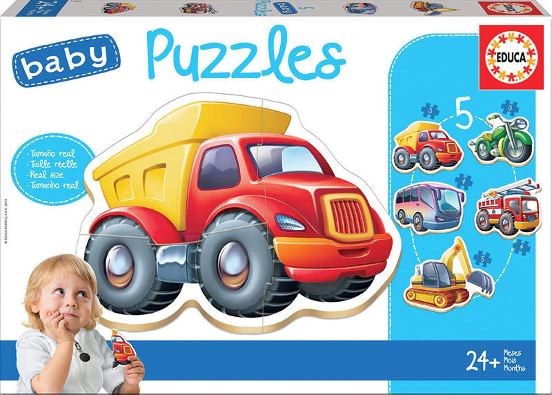 baby puzzle * vehiculos