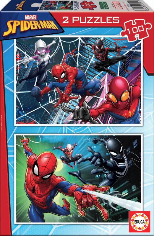 puzzle 2x100 * spiderman - 