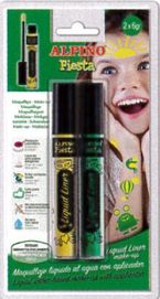 blis / 2 tubos maquillaje liquid liner amarillo / verde 6grs r: dl010203 - 