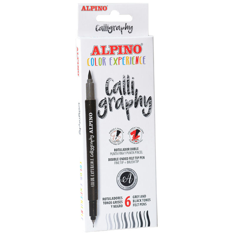calligraphy set color experience - 