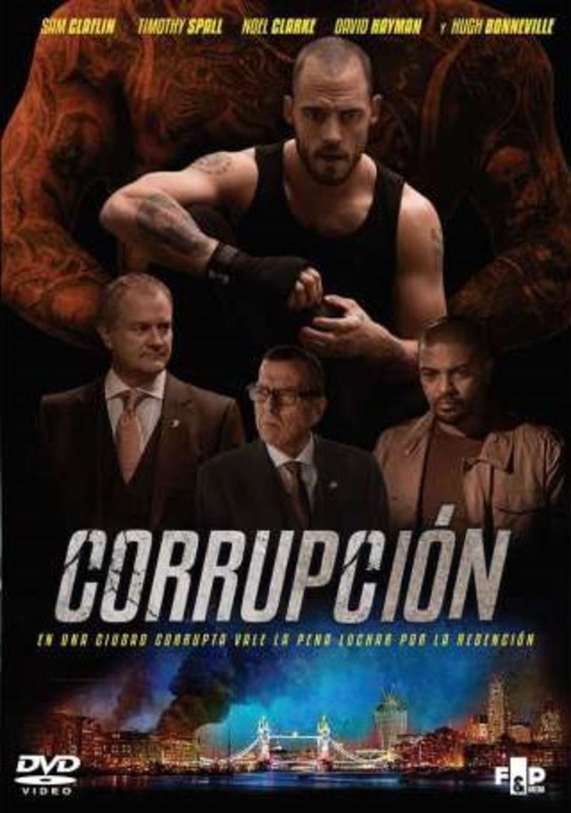 corrupcion (dvd) * sam claflin, charlie murphy