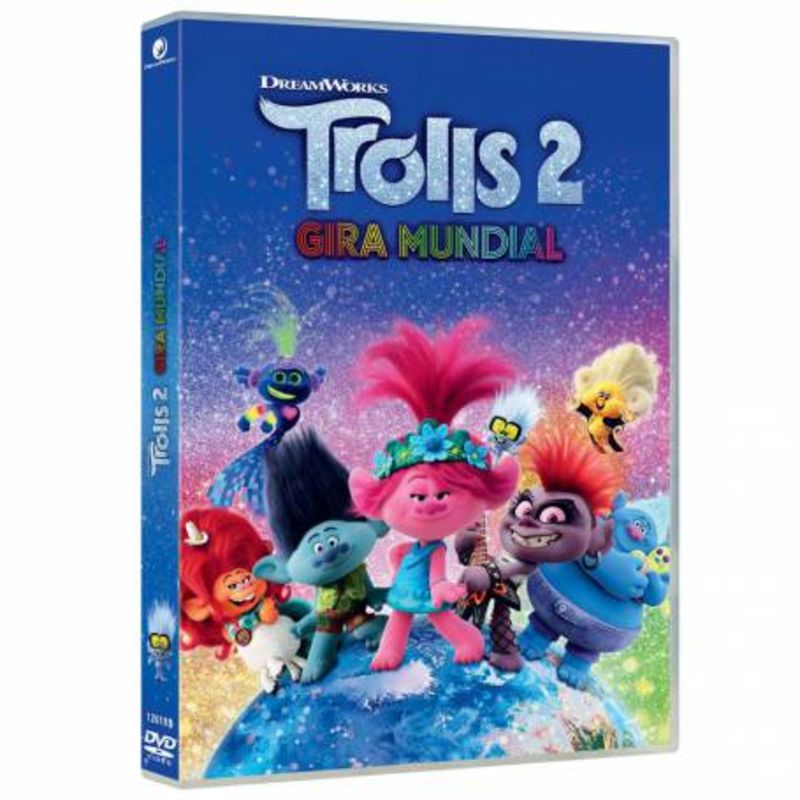 trolls 2, gira mundial (dvd) - 