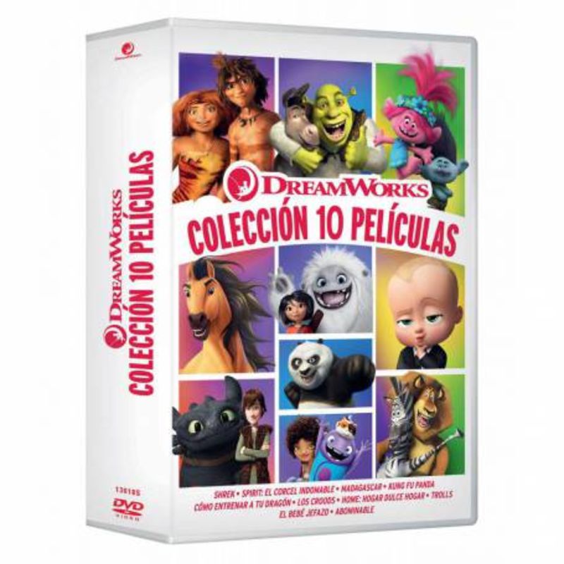 dreamworks, coleccion 10 peliculas (10 dvd) - 