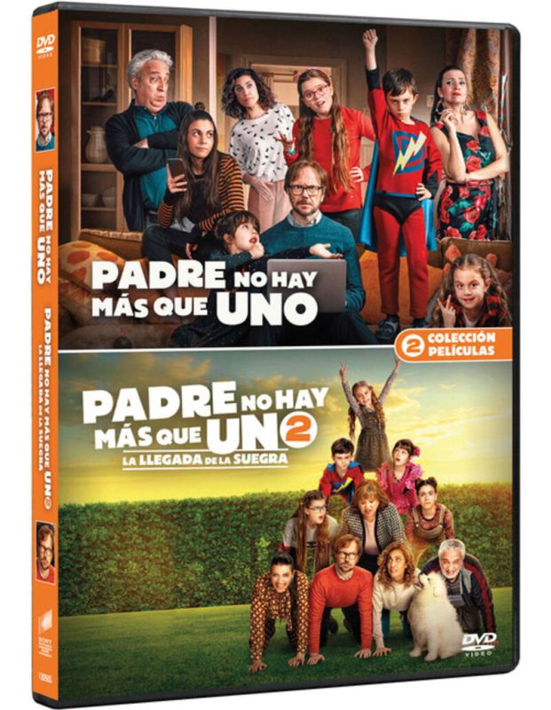 PADRE NO HAY MAS QUE UNO 1 Y 2 (PACK 2 DVD)
