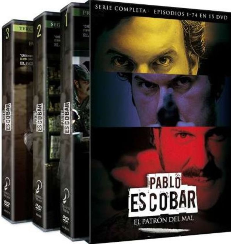 pablo escobar: el patron del mal, serie completa (dvd) * andres parr - Laura Mor Carlos Moreno