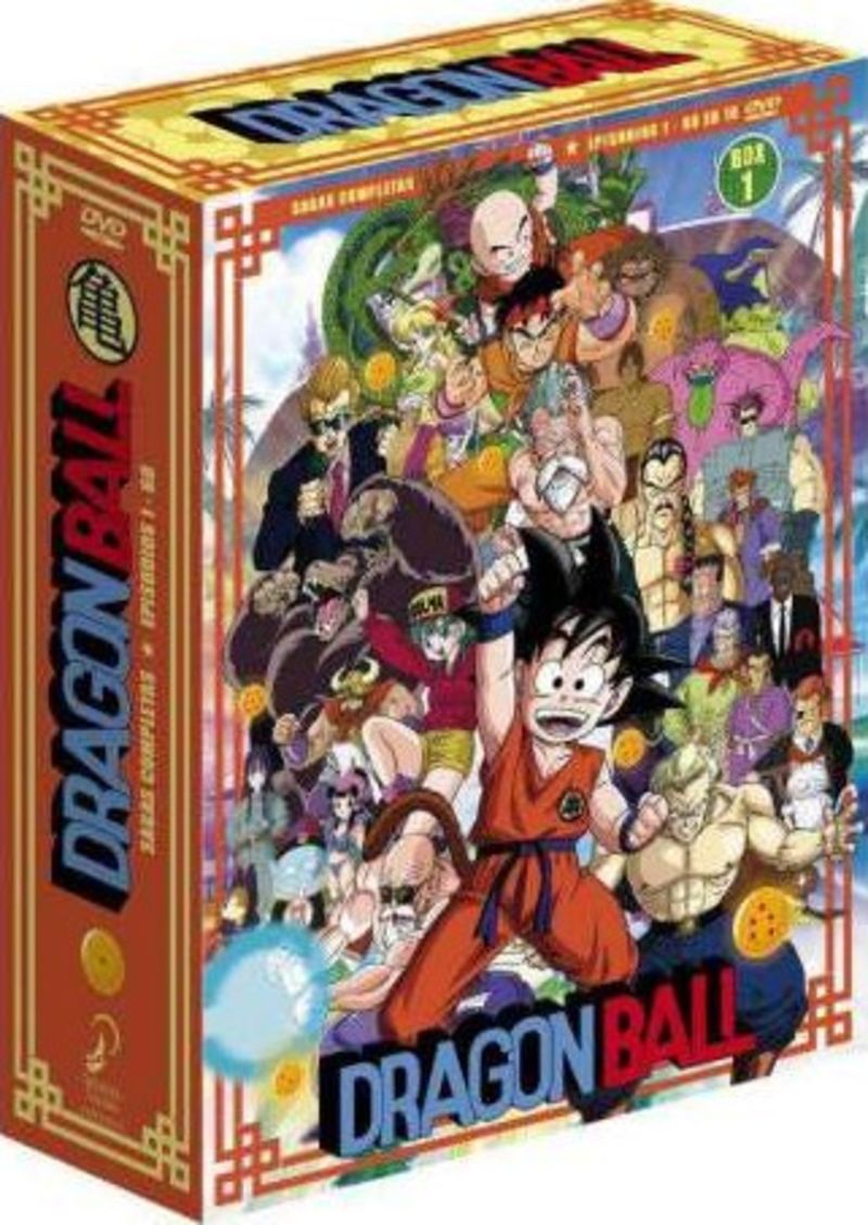 dragon ball sagas completas box 1 ep.1 a 68 en 16 (dvd) - 