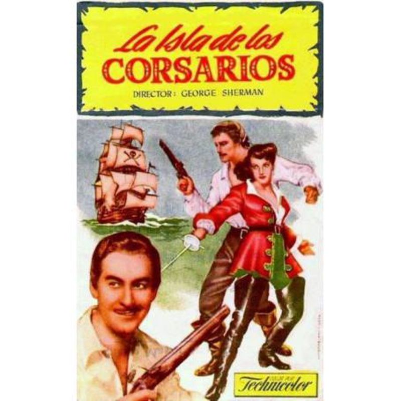 LA ISLA DE LOS CORSARIOS (DVD)
