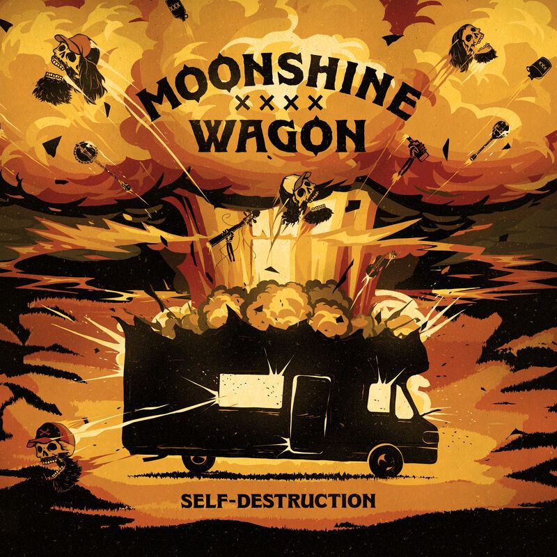 self destruction - Moonshine Wagon