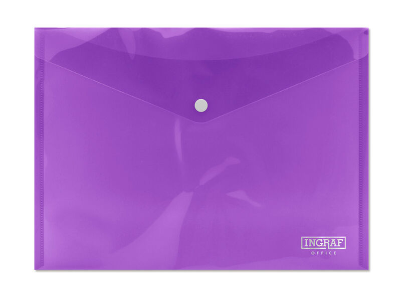 paq / 10 sobre a4 violeta c / broche