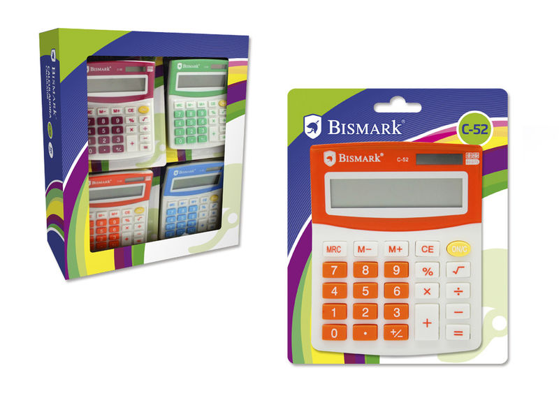 calculadora bismark c-52 8 digitos