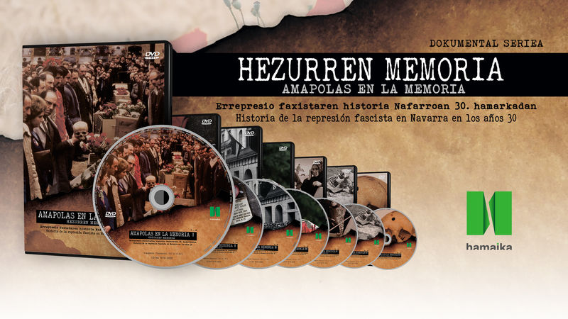 (7 dvd) hezurren memoria = amapolas en la memoria - Hamaika