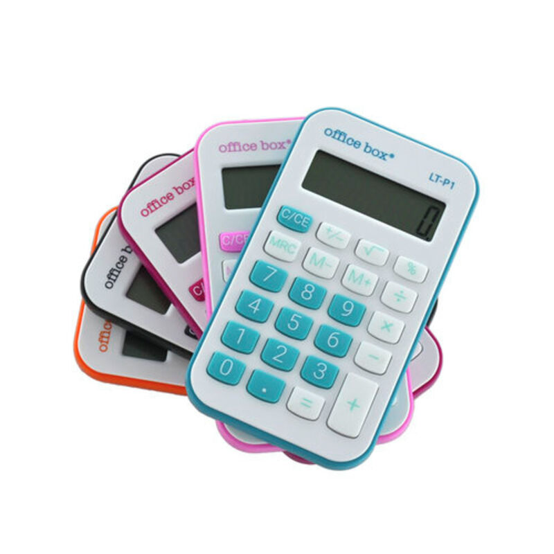 calculadora office box 8 dig. lt-p1 fucsia